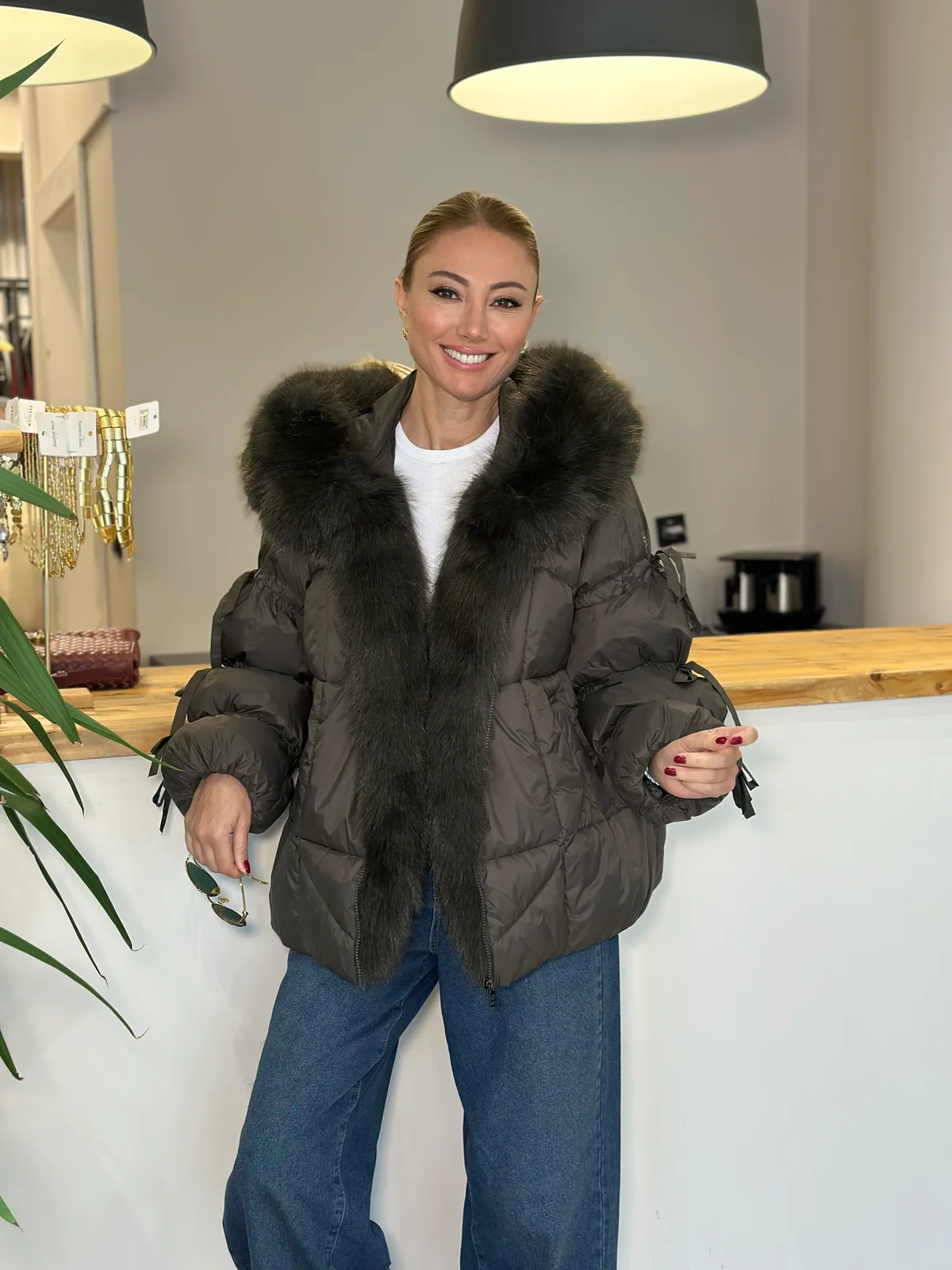 Bella Kürk Detaylı Haki Mont Askı00469 - ₺6.599,99 | ASKI BOUTIQUE Balat Bella Kürk Detaylı Haki Mont Askı00469 Mont | ASKI BOUTIQUE Balat