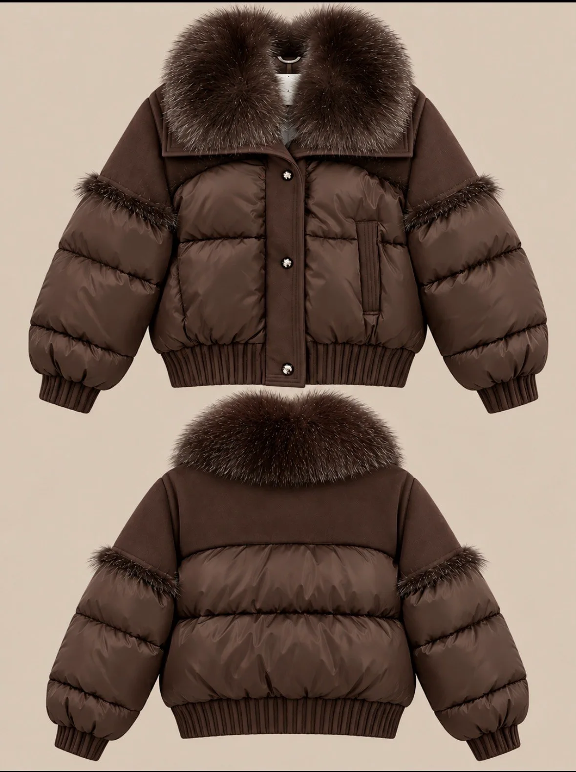 Hailey Kahve Kürk Detaylı Mont Askı00471 - ₺6.599,99 | ASKI BOUTIQUE Balat Hailey Kahve Kürk Detaylı Mont Askı00471 Mont (Özel Kürk & Dokuma Dış Giyim) - Butik Modeli | ASKI BOUTIQUE Balat