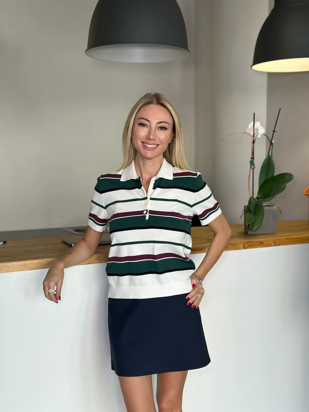 Polo Yaka Triko Askı00430